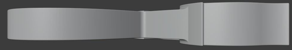 Infinity with anchor pendant 3D print model_5