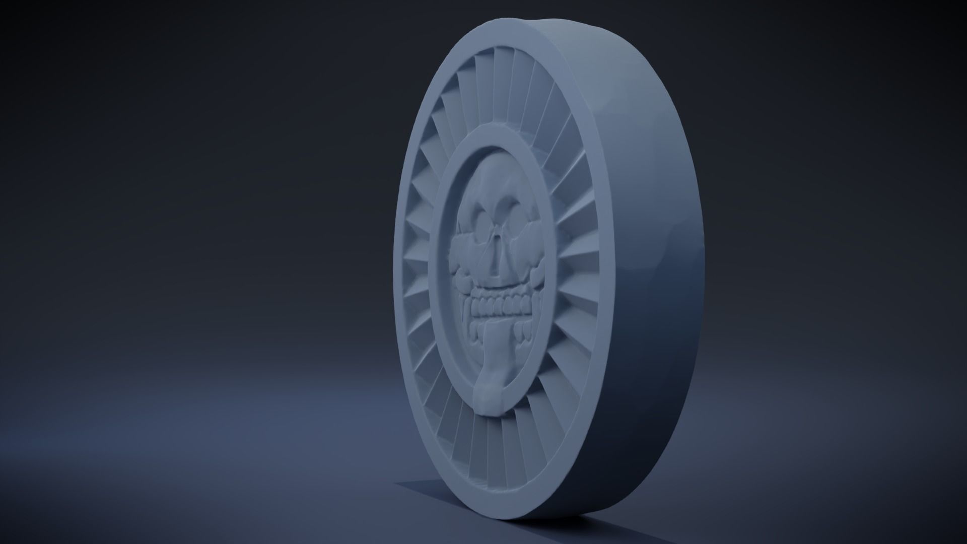 Disk of Mictlantecuhtli 3D print model_2