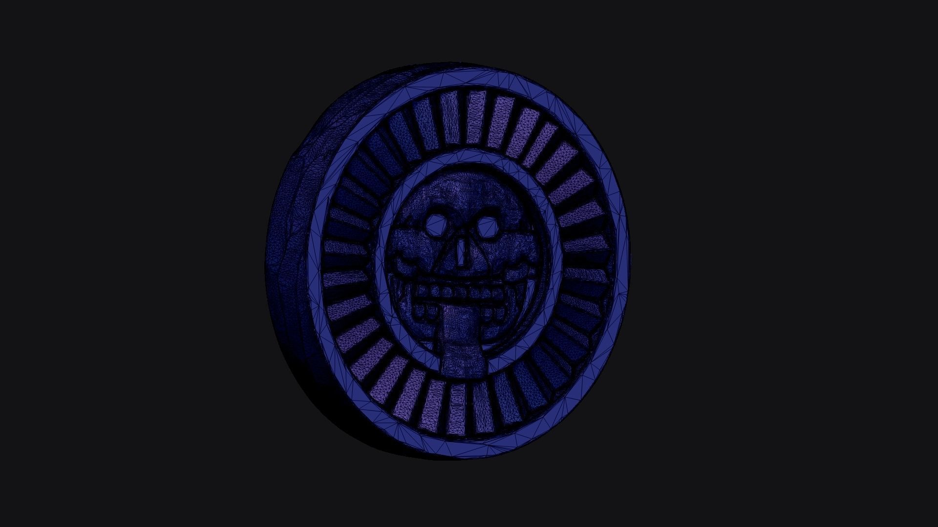 Disk of Mictlantecuhtli 3D print model_5