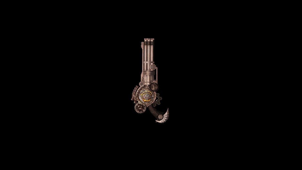Steampunk Weapons 3D Model Collection_40