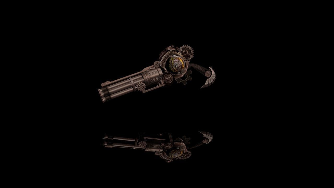 Steampunk Weapons 3D Model Collection_20