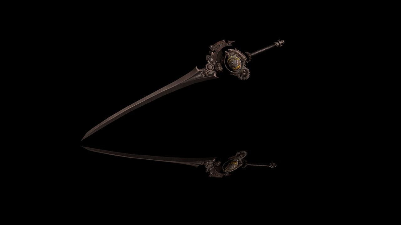 Steampunk Weapons 3D Model Collection_11