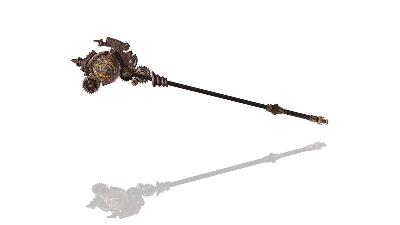 Steampunk Weapons 3D Model Collection_7