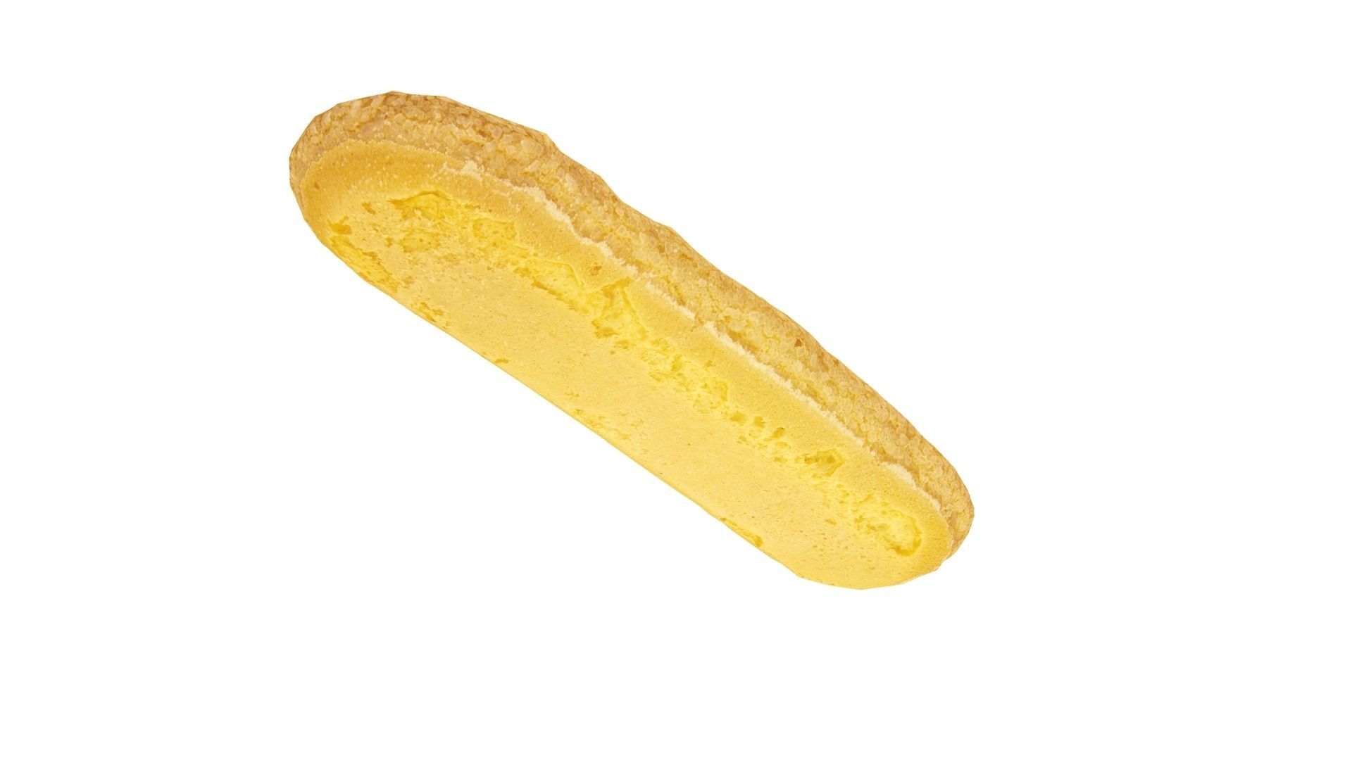 Ladyfinger Biscuit - Real-Time Scanned Low-poly 3D model_13
