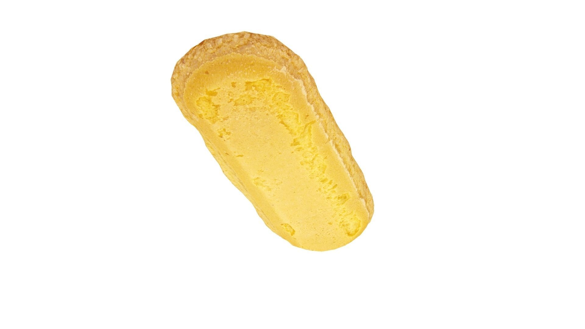 Ladyfinger Biscuit - Real-Time Scanned Low-poly 3D model_14