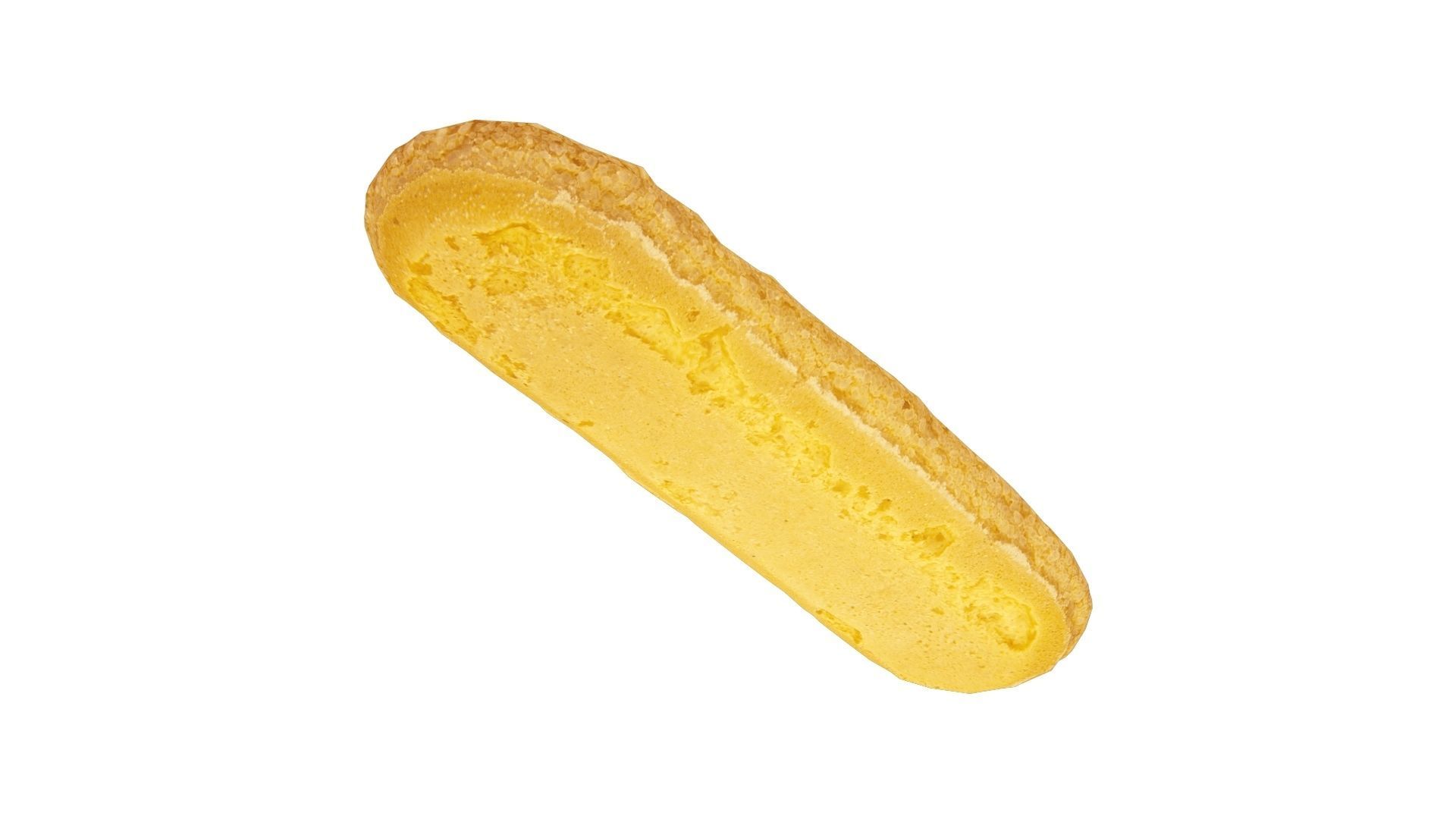 Ladyfinger Biscuit - Real-Time Scanned Low-poly 3D model_4