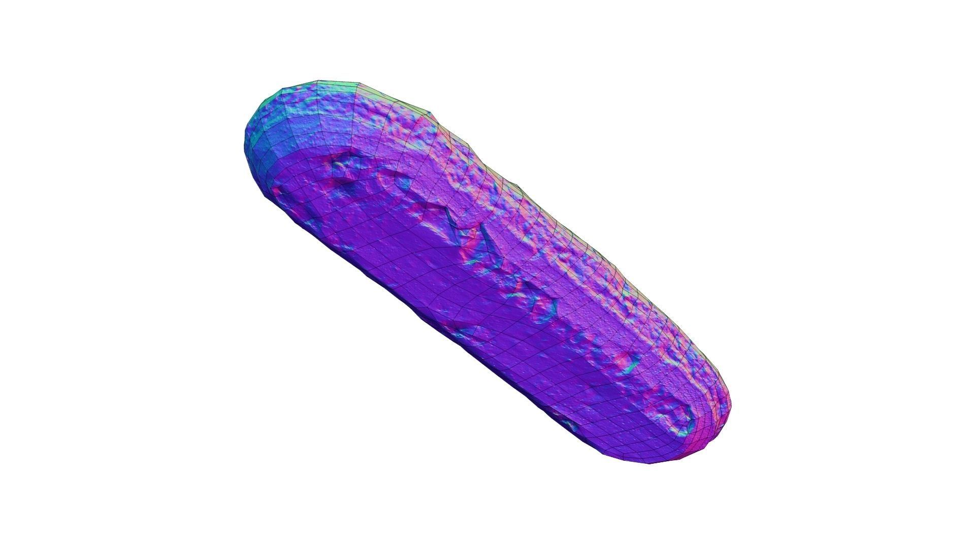 Ladyfinger Biscuit - Real-Time Scanned Low-poly 3D model_5