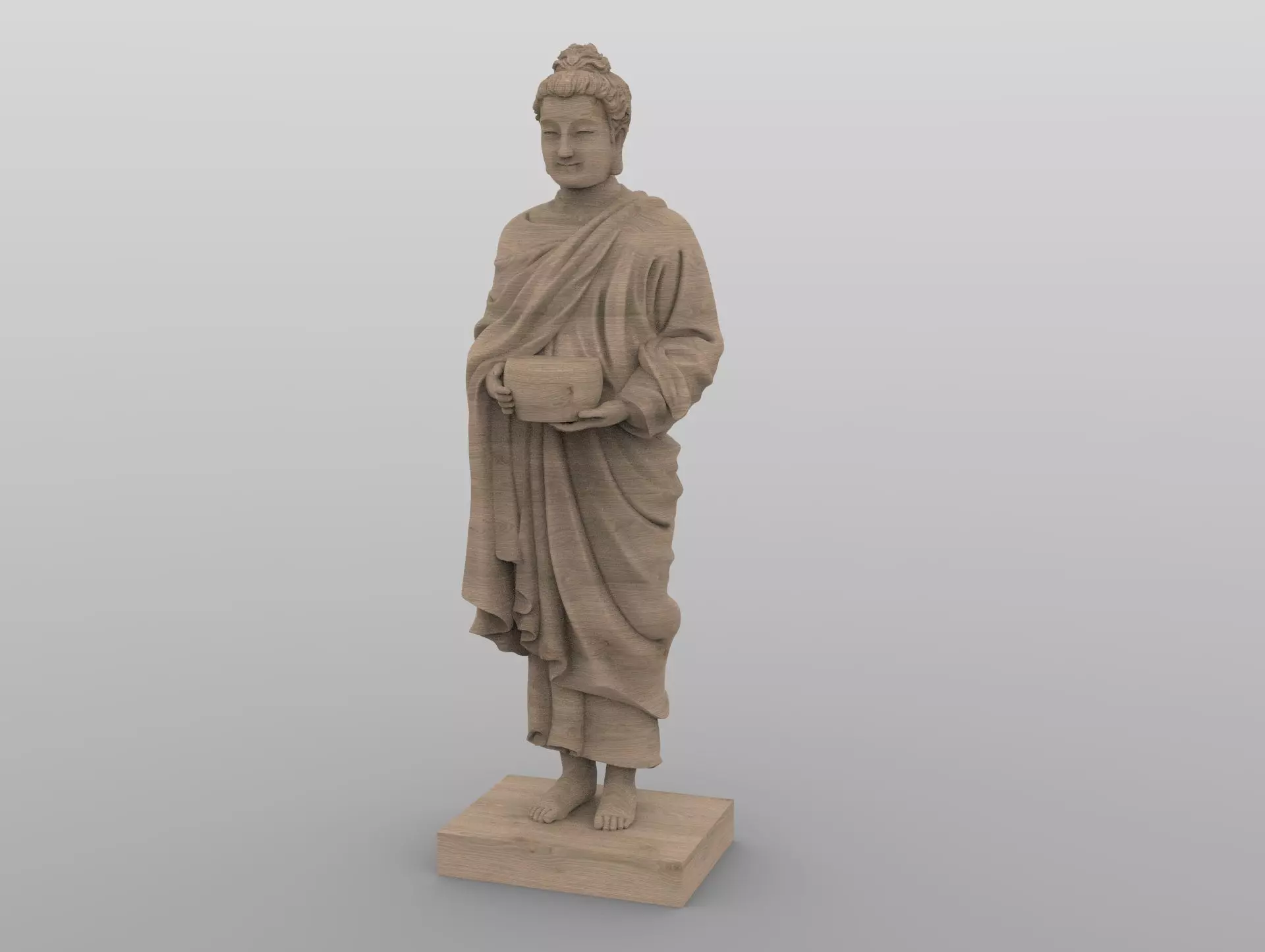 Buddha statue 3D model
