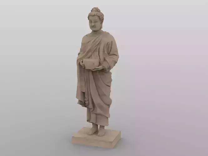 Buddha statue 3D model
