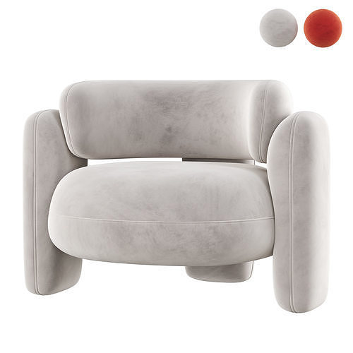 Embrace Armchairs 3D model