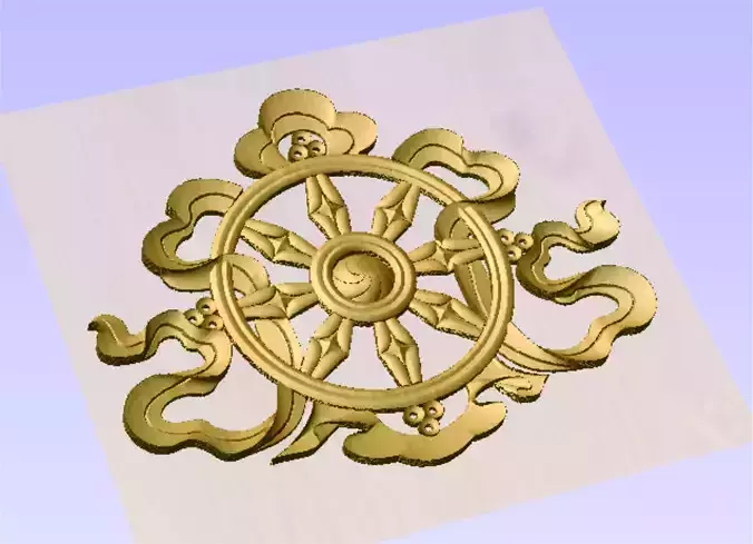 Darma Wheel khorlo 3D print model