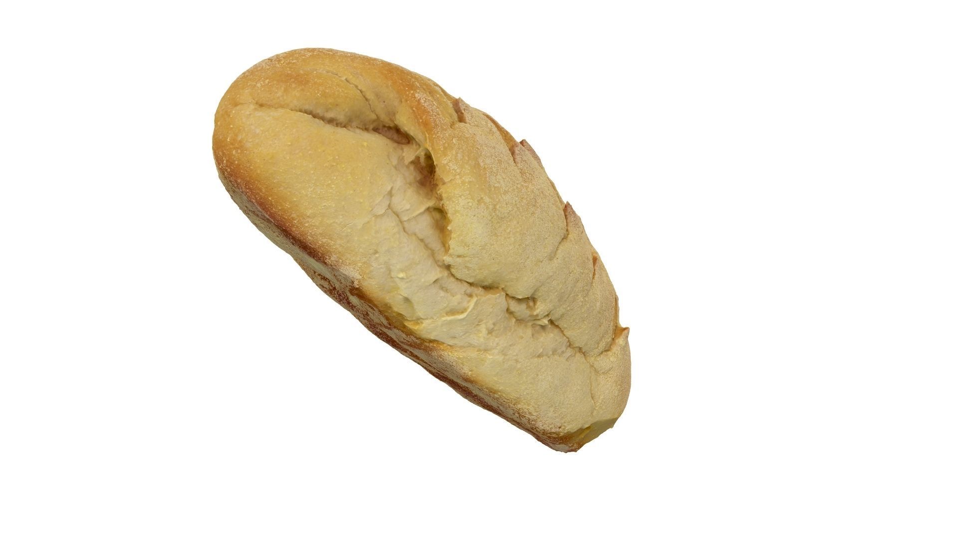 Corn Bread Roll - Extreme Definition Scanned 3D model_16