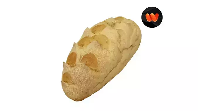 Corn Bread Roll - Extreme Definition Scanned