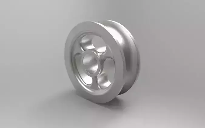 Pulley metal wheel