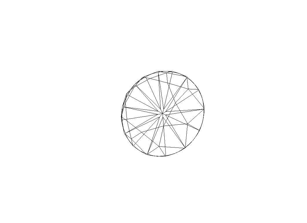 Hearts and Arrows Diamond 3D print model_3