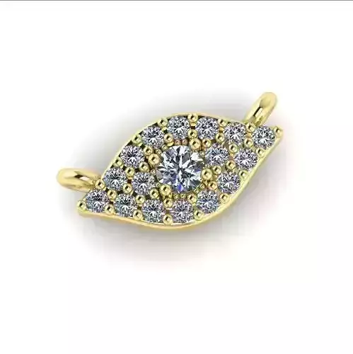 208 Pendant in the form of eyes