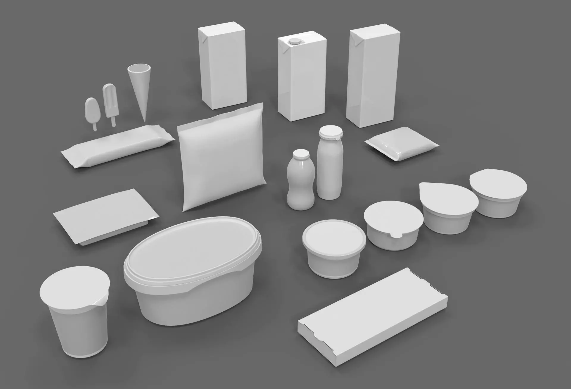 Dairy Product  3D model_0