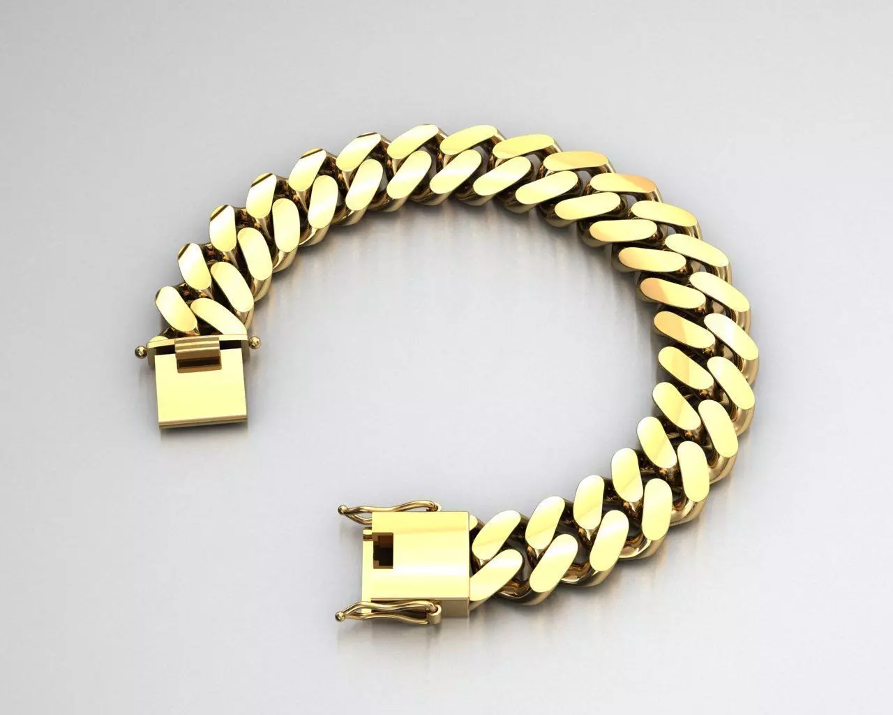 16 MM MIAMI CUBAN LINK CHAIN FOR BRACELET OR NECKLACE 3D print model_0