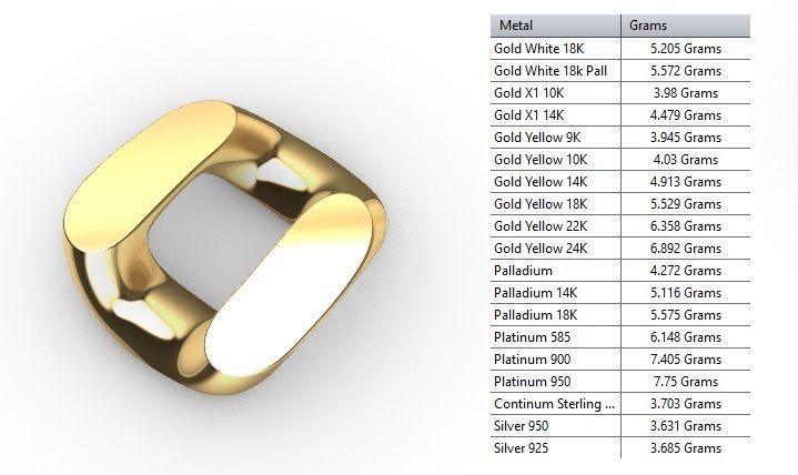 16 MM MIAMI CUBAN LINK CHAIN FOR BRACELET OR NECKLACE 3D print model_6