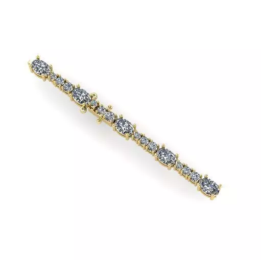 206 Beautiful bracelet 3D print model_0