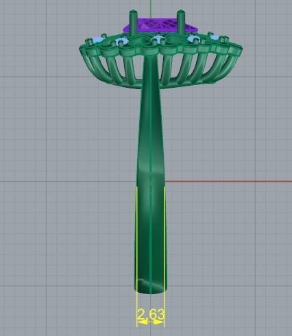 203 Ring with hearts 3D print model_5