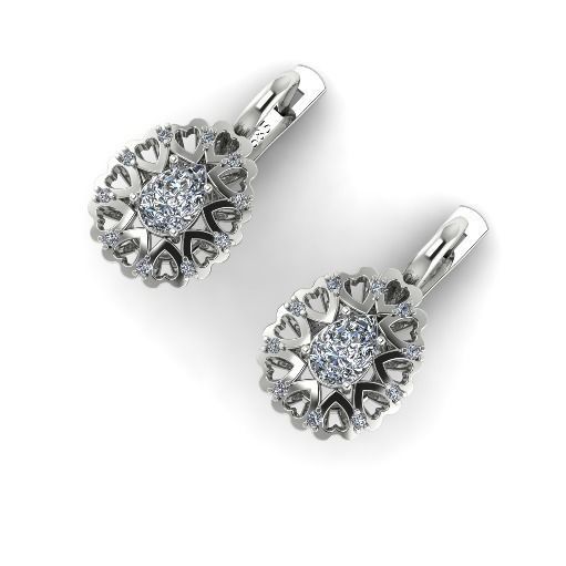 202 Earrings with hearts 3D print model_3