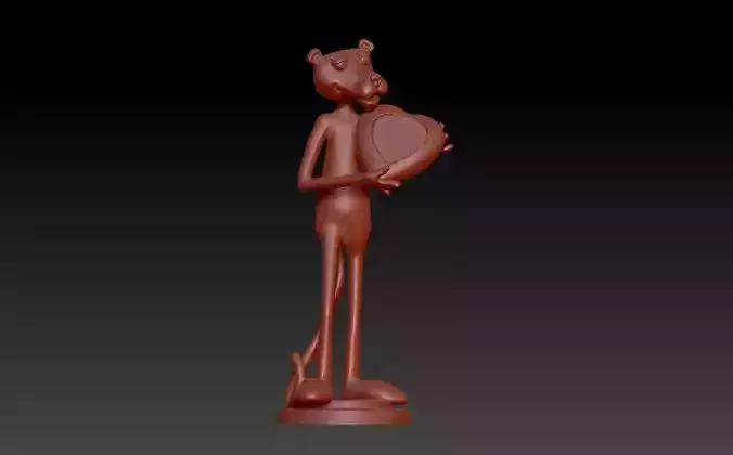 3D Printing Model Pink panther