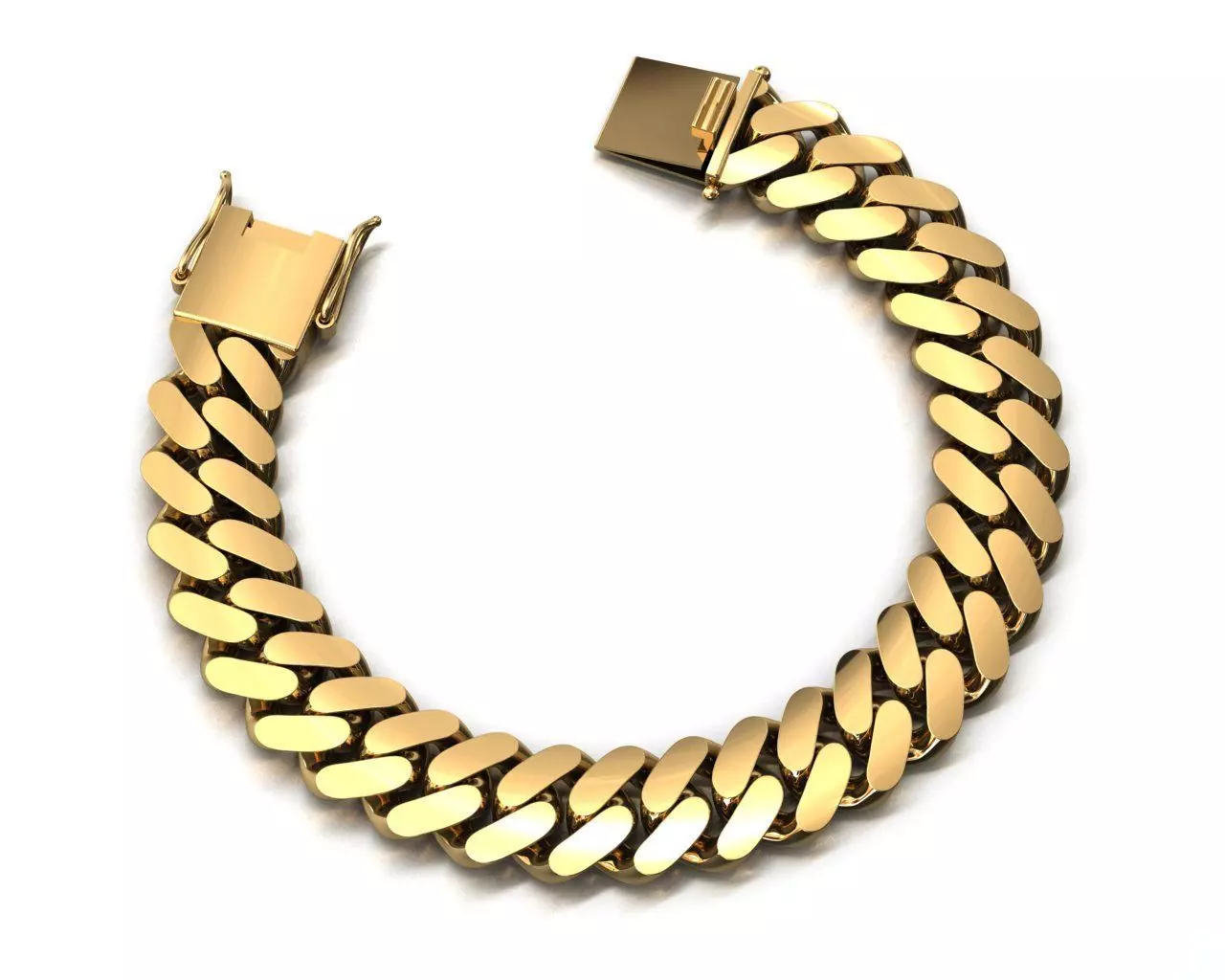 14 MM MIAMI CUBAN LINK CHAIN FOR BRACELET OR NECKLACE 3D print model_0