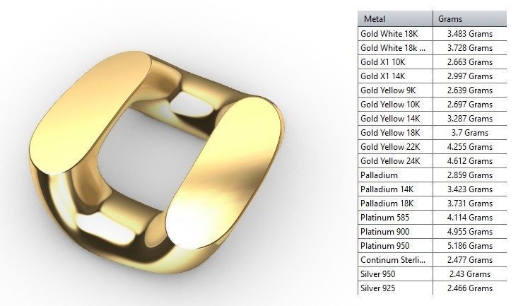 14 MM MIAMI CUBAN LINK CHAIN FOR BRACELET OR NECKLACE 3D print model_9