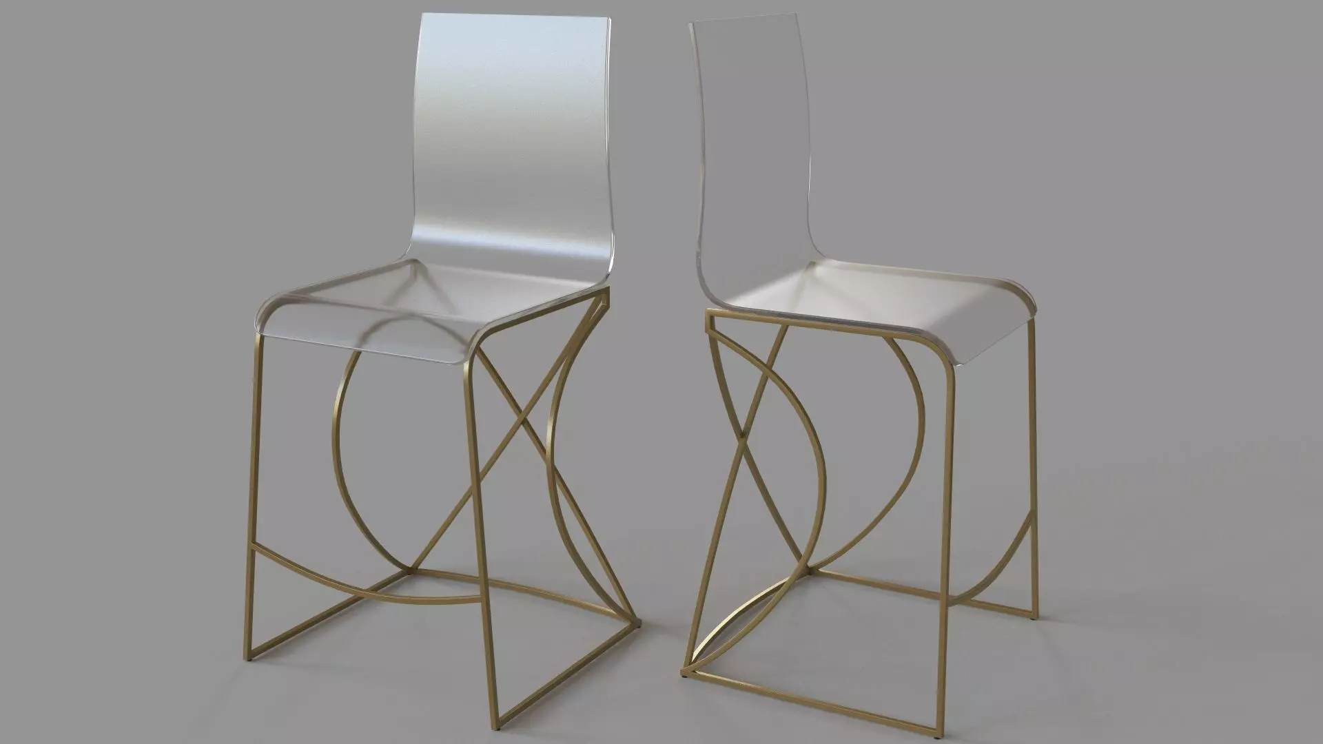 Johnson Bar Stool 3D model_0