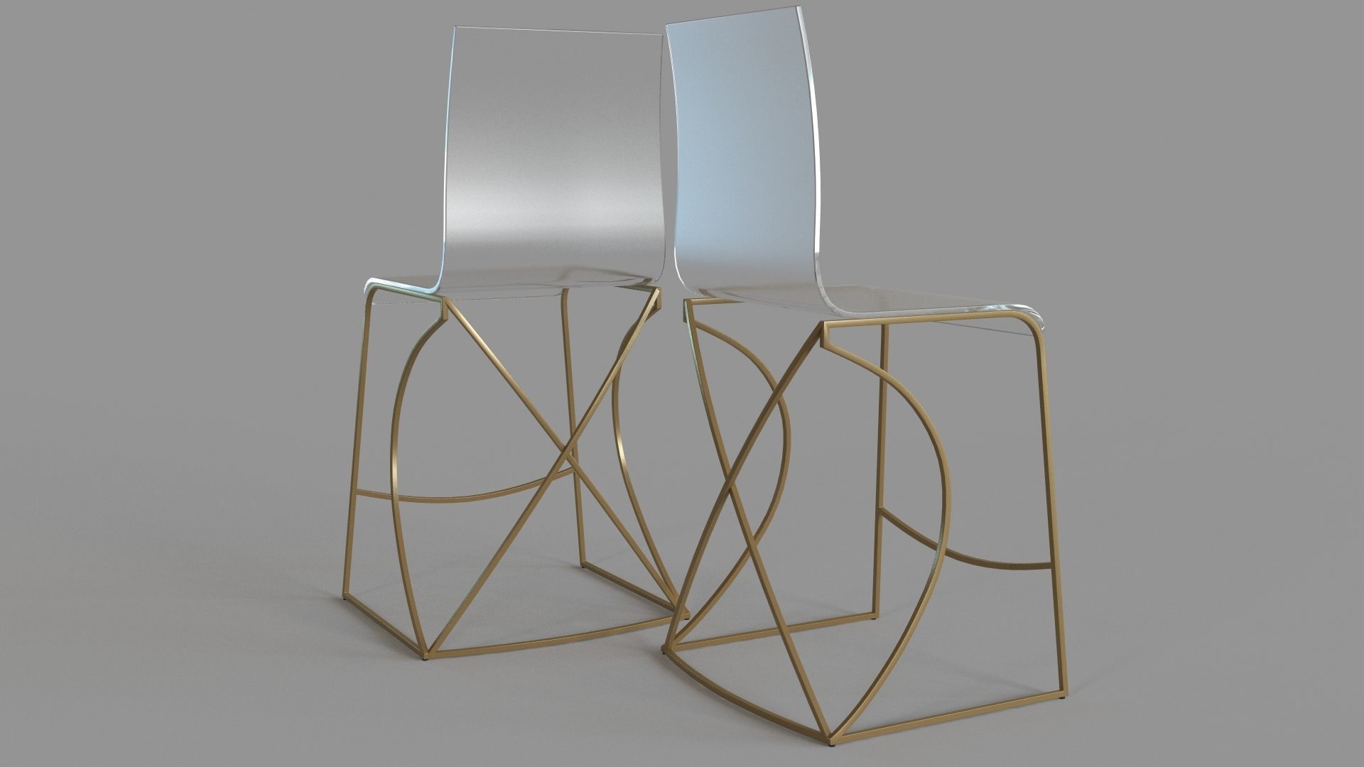 Johnson Bar Stool 3D model_2