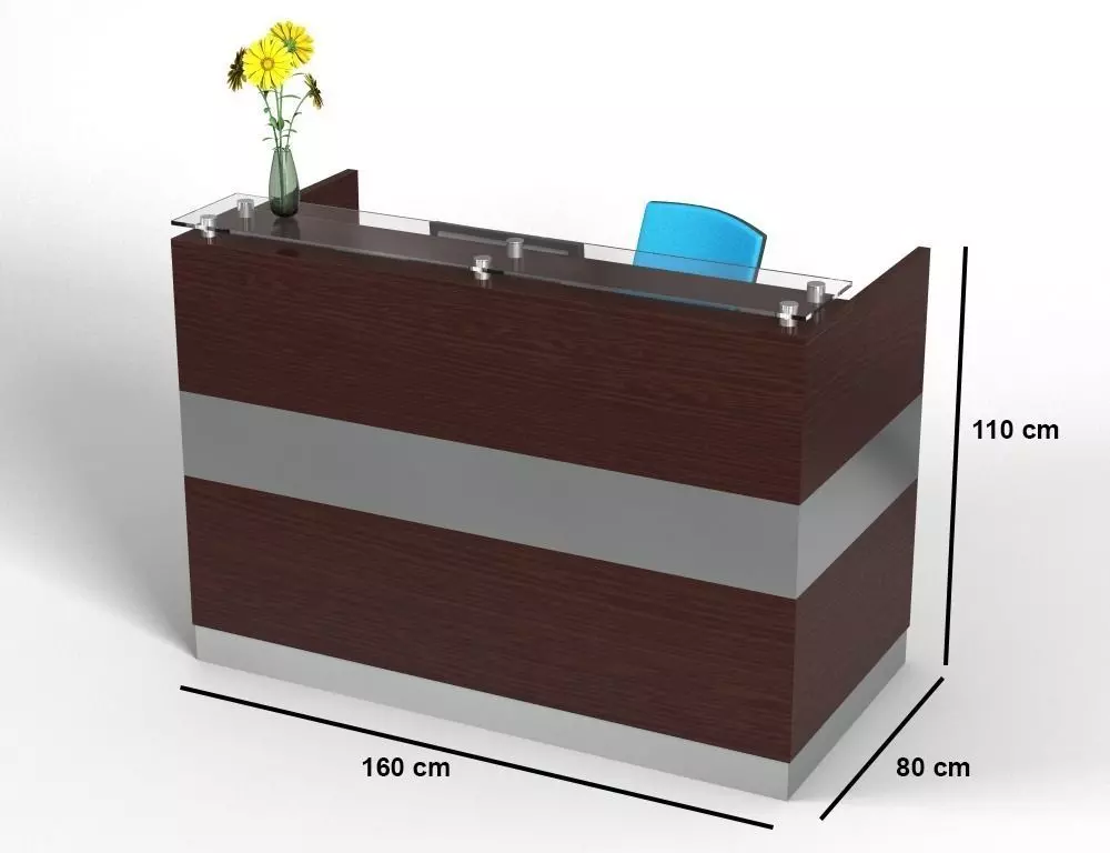 Counter Desk I Free 3D model