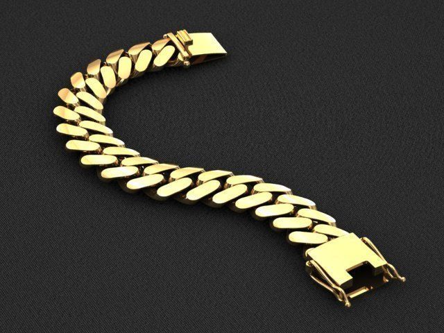 12 MM MIAMI CUBAN LINK CHAIN FOR BRACELET OR NECKLACE 3D print model_2