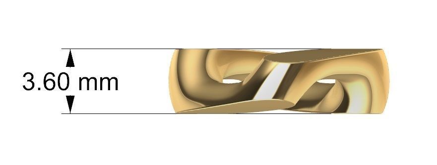 12 MM MIAMI CUBAN LINK CHAIN FOR BRACELET OR NECKLACE 3D print model_4