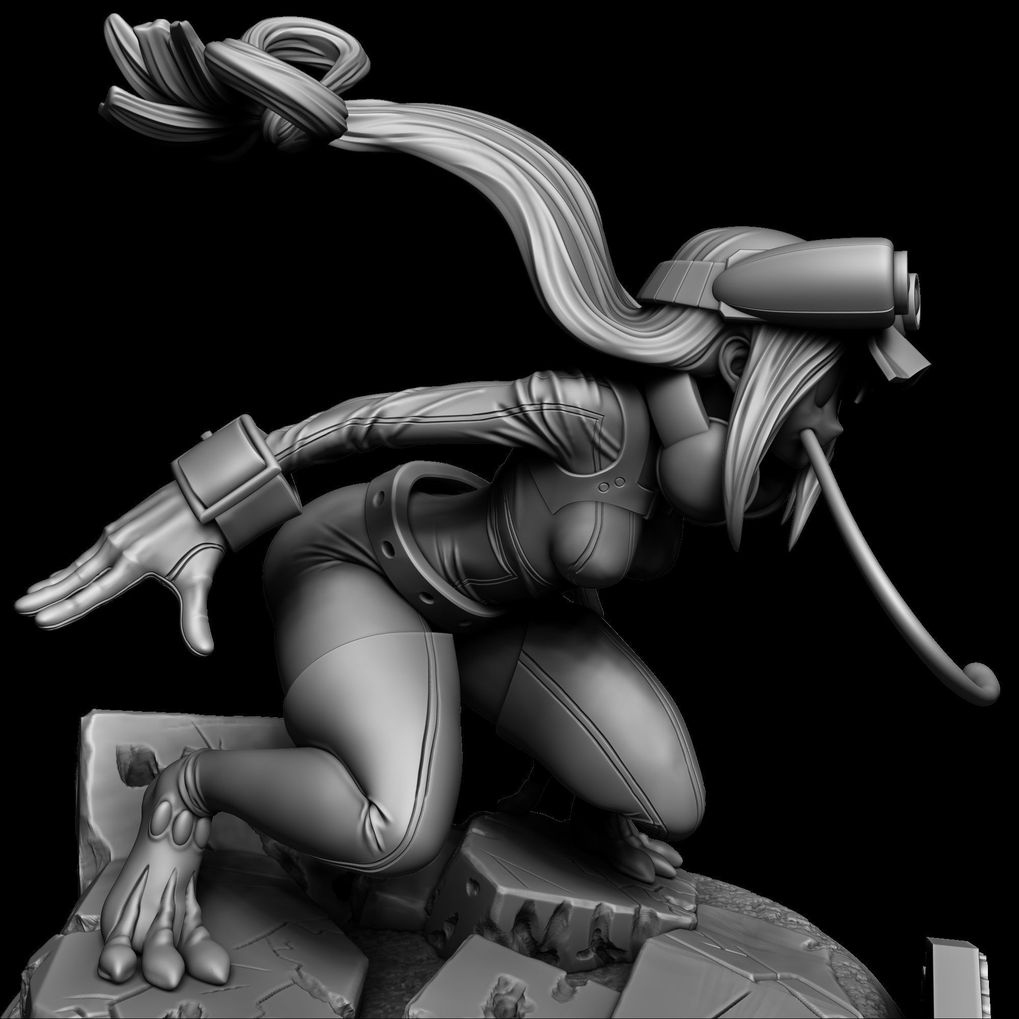 Tsuyu Asui - My Hero Academia 3D print model_5