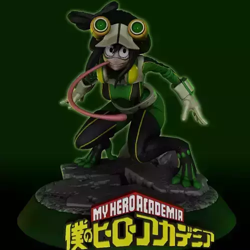Tsuyu Asui - My Hero Academia 3D print model
