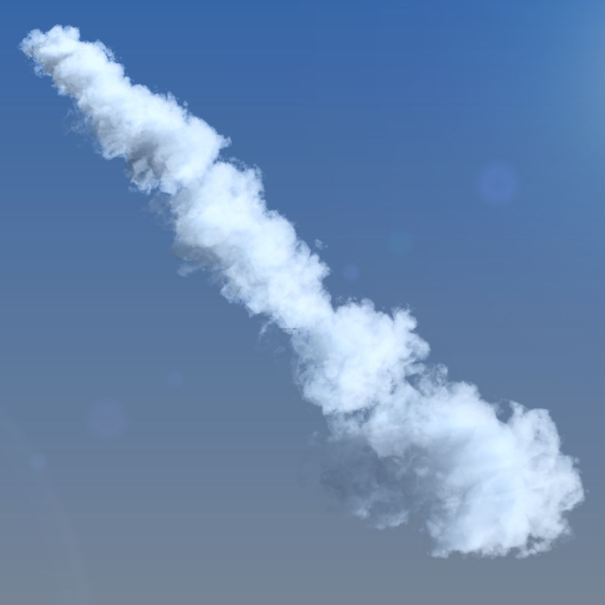 Clouds 3d voxel grid 3D model_4