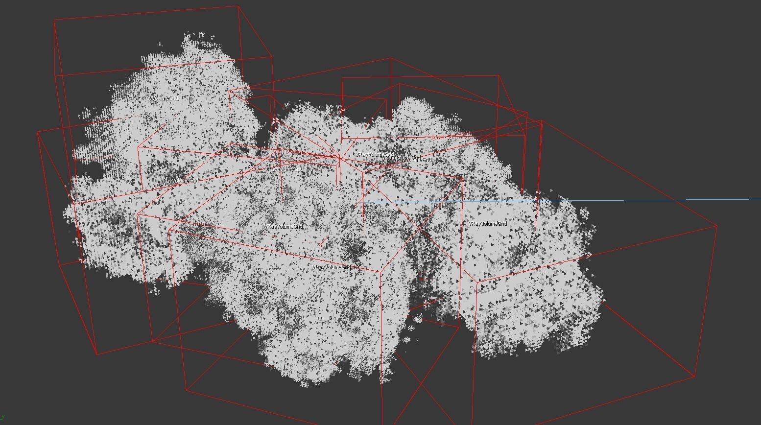 Clouds 3d voxel grid 3D model_10