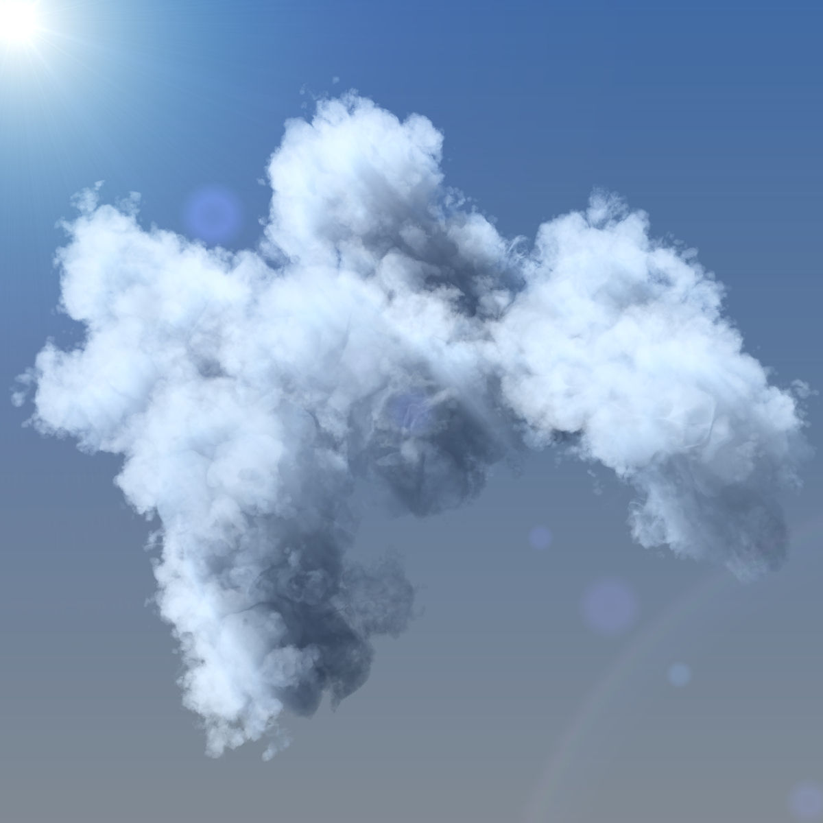 Clouds 3d voxel grid 3D model_5