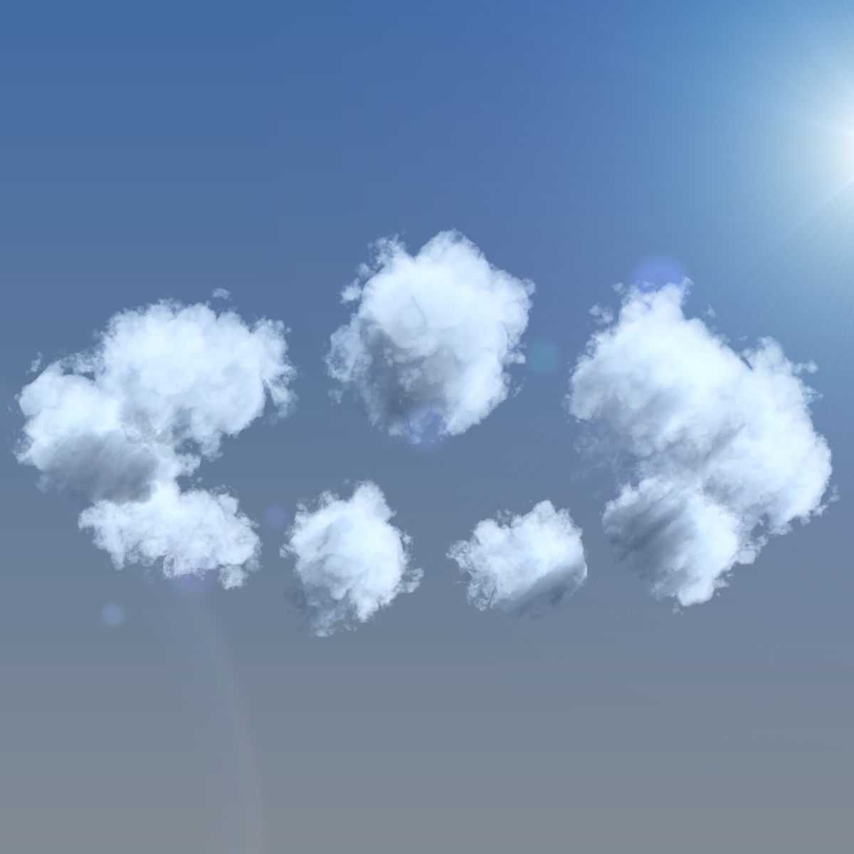Clouds 3d voxel grid 3D model_8