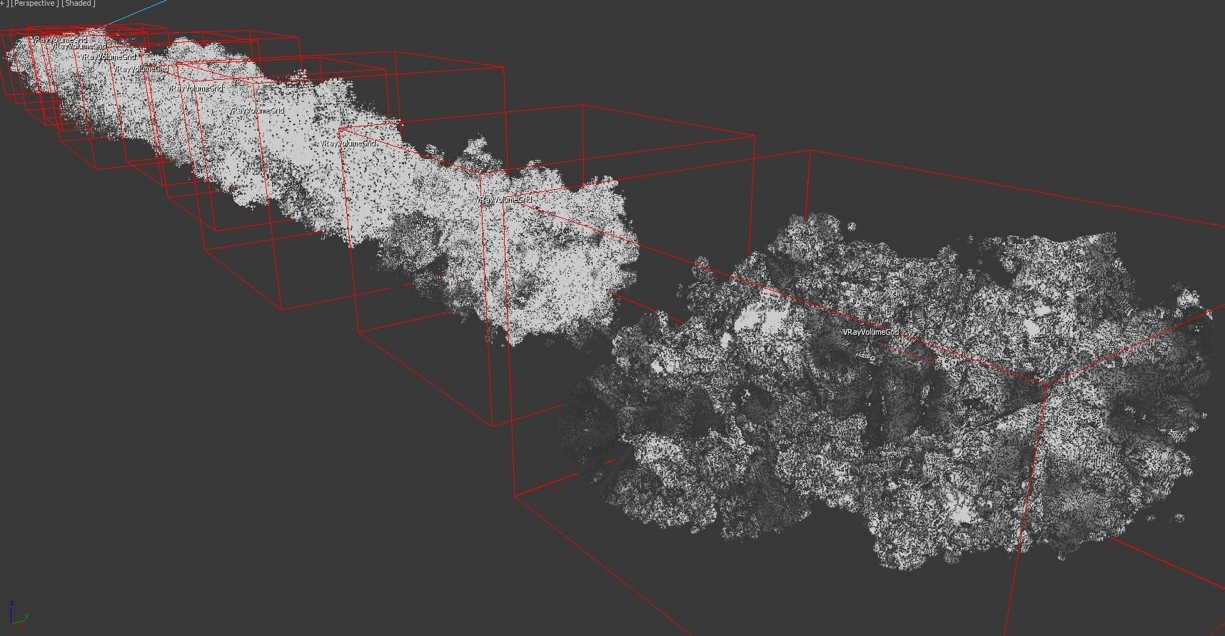 Clouds 3d voxel grid 3D model_13