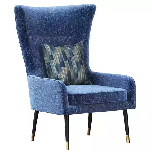 Fotel FAVARO 2 armchair 3D model