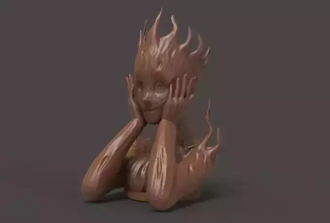 Girl Groot Planter