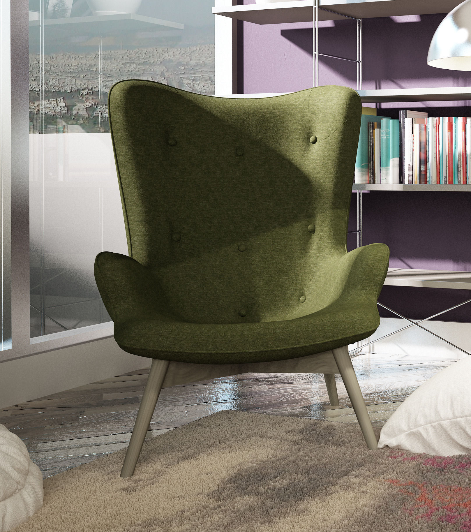 living room 3D print model_2