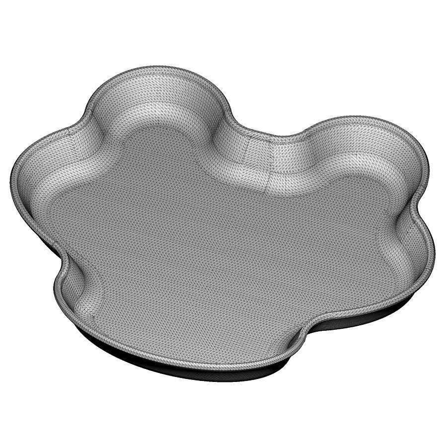 Kids Lovely Food Plate 3D print model_3