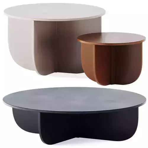 Metal Coffee Tables Mil by La Cividina