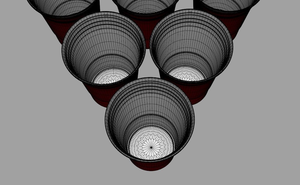 Beer Pong Golf 3D model_11