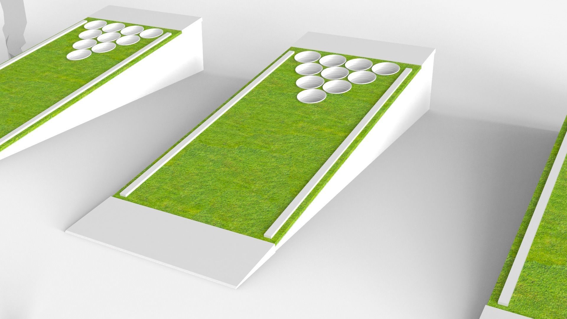 Beer Pong Golf 3D model_4