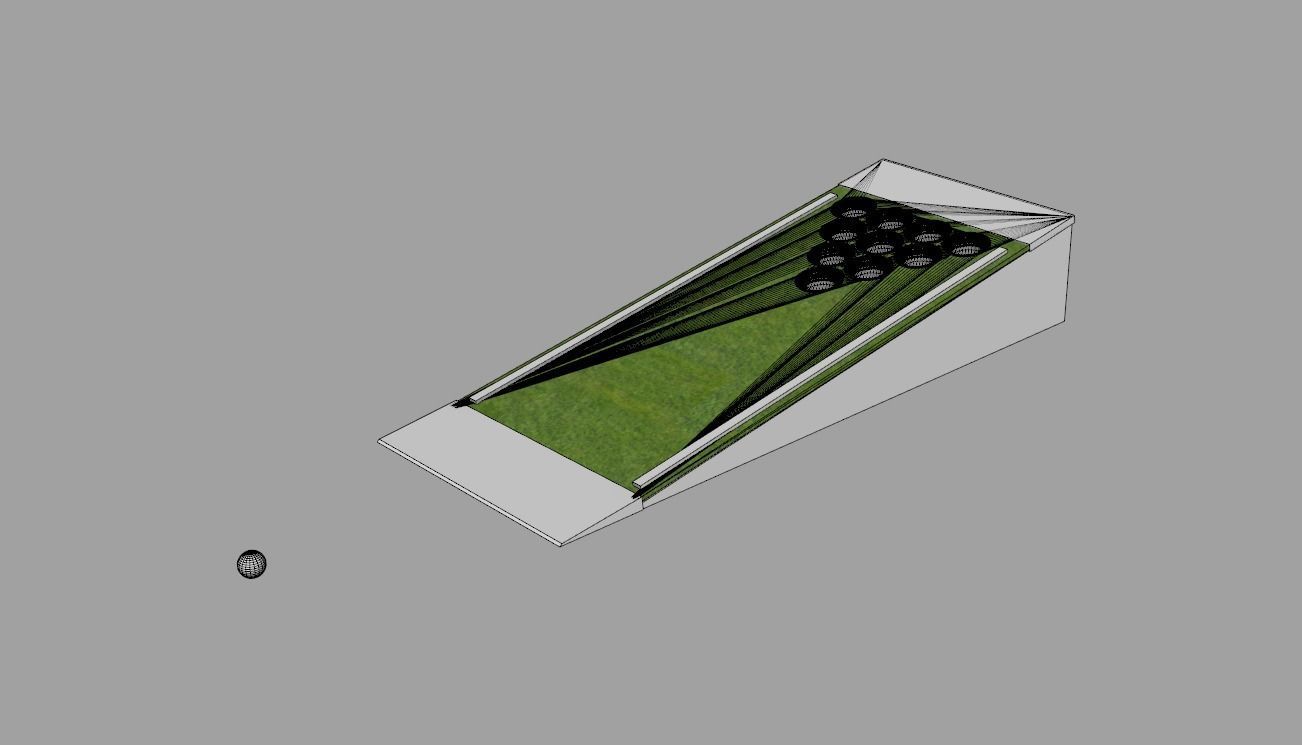 Beer Pong Golf 3D model_8
