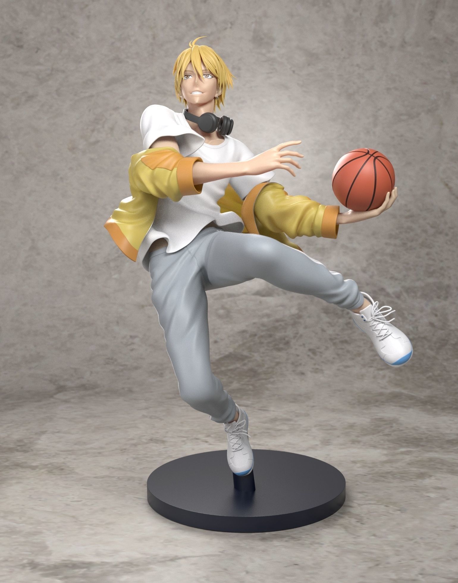 Kuroko no Basket- Kise Ryota- Anime Figure 3D model 3D printable | CGTrader, image size:1540x1960